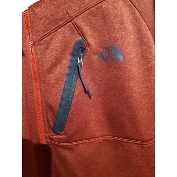 The North Face Canyonlands 1/2 Zip Fleece Pullover Red Size L - Picture 6 of 6